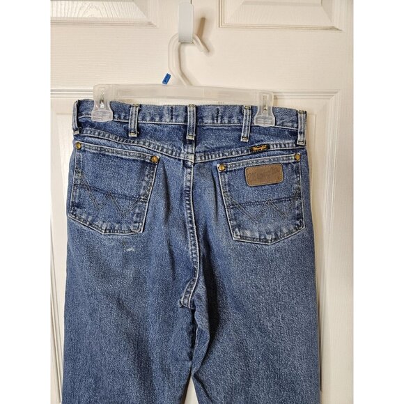 Wrangler George Strait Cowboy Cut Jeans 31x36 Cowboy Rodeo Western Straight Leg - Picture 7 of 11
